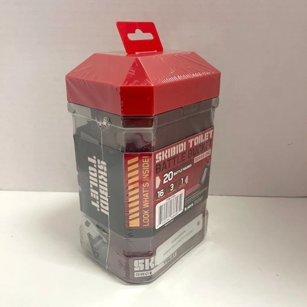 Bonkers Toys Skibidi Toilet‎ Battle Bucket Series 1 20 Battle Figures New Sealed